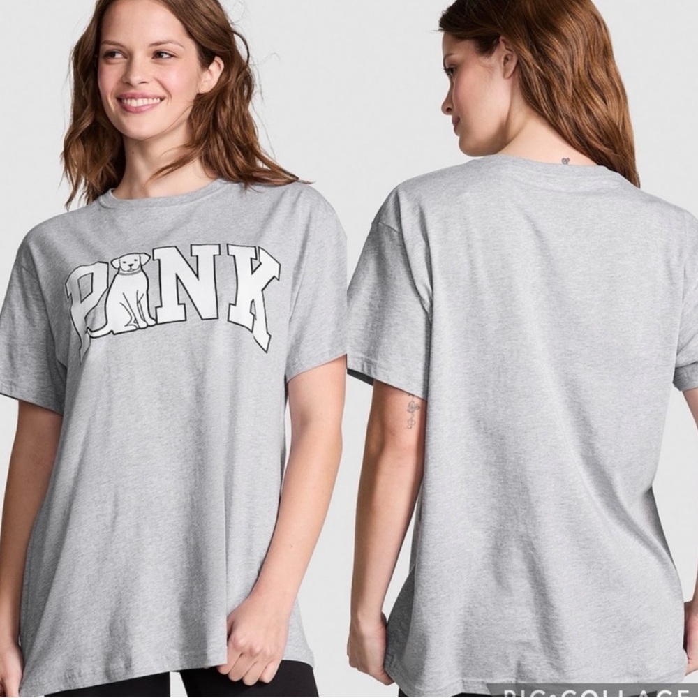 PINK Heart Graphic Women's T-Shirt